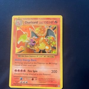 Charizard Pokémon card 2016